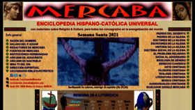 What Mercaba.org website looked like in 2021 (3 years ago)