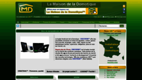 What Maison-domotique.com website looked like in 2021 (3 years ago)