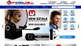 What Mycoolcell.net website looked like in 2021 (3 years ago)