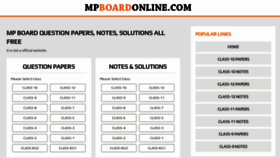What Mpboardonline.com website looked like in 2021 (3 years ago)