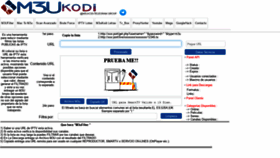 What M3ukodi.com website looked like in 2021 (3 years ago)