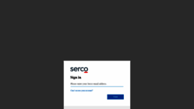 What Myhronline.serco.com website looked like in 2021 (3 years ago)