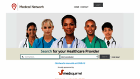 What Medicalnetwork.co.za website looked like in 2021 (3 years ago)