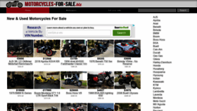 What Motorcycles-for-sale.biz website looked like in 2021 (3 years ago)
