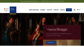 What Museabrugge.be website looked like in 2021 (3 years ago)