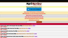 What Mp4moviez.tube website looked like in 2021 (3 years ago)