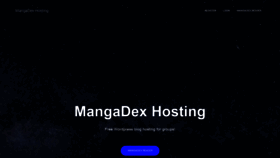 What Mangadex.com website looked like in 2021 (3 years ago)