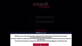 What Mp4remix.com website looked like in 2021 (3 years ago)