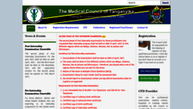 What Mct.go.tz website looked like in 2021 (3 years ago)