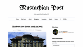 What Mustachianpost.com website looked like in 2021 (3 years ago)