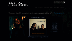 What Mikestern.org website looked like in 2021 (3 years ago)
