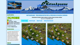 What Meteoapuane.it website looked like in 2021 (3 years ago)