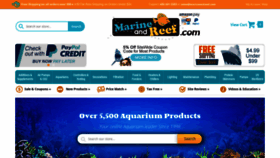 What Marineandreef.com website looked like in 2021 (3 years ago)