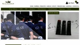 What Milinanda.pt website looked like in 2021 (4 years ago)