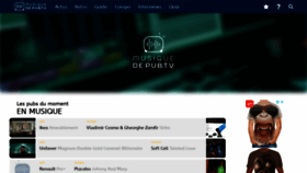 What Musiquedepub.tv website looked like in 2021 (3 years ago)
