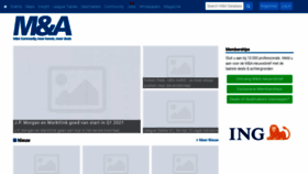 What Mena.nl website looked like in 2021 (3 years ago)