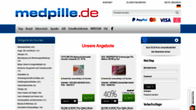 What Medpille.de website looked like in 2021 (3 years ago)