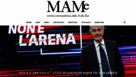 What Mam-e.it website looked like in 2021 (3 years ago)