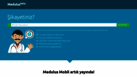 What Medulus.io website looked like in 2021 (3 years ago)
