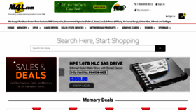 What M4l.com website looked like in 2021 (3 years ago)
