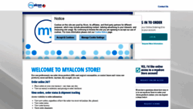 What Myalconstore.com website looked like in 2021 (3 years ago)