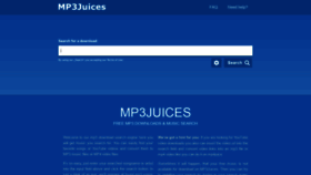 What Mp3juice.to website looked like in 2021 (3 years ago)
