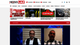 What Medyalaz.com website looked like in 2021 (3 years ago)