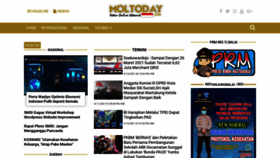 What Moltoday.com website looked like in 2021 (3 years ago)