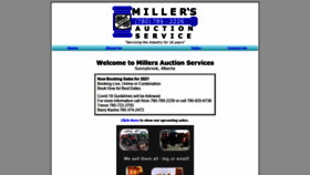 What Millersauctionservice.com website looked like in 2021 (3 years ago)