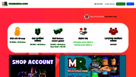 What Muarobux.com website looked like in 2021 (3 years ago)