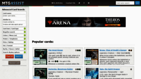 What Mtgassist.com website looked like in 2021 (3 years ago)