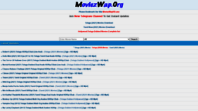 What Moviezwap.org website looked like in 2021 (3 years ago)