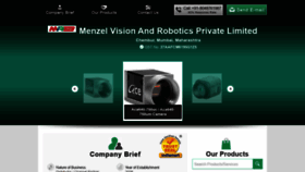What Menzelrobovision.com website looked like in 2021 (3 years ago)