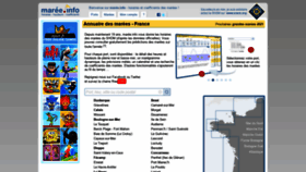 What Maree.info website looked like in 2021 (3 years ago)