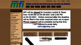 What Mfiap.com website looked like in 2021 (3 years ago)