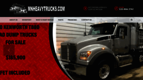 What Mnheavytrucks.com website looked like in 2021 (3 years ago)