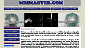 What Mrimaster.com website looked like in 2021 (3 years ago)