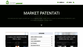 What Market.patentati.it website looked like in 2021 (3 years ago)