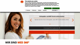 What Med360grad.de website looked like in 2021 (3 years ago)