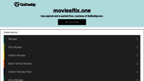 What Moviesflix.one website looked like in 2021 (3 years ago)