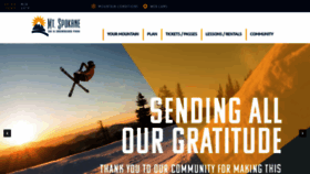 What Mtspokane.com website looked like in 2021 (3 years ago)