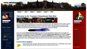 What Mfranzen.ca website looked like in 2021 (3 years ago)