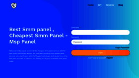 What Msp-panel.com website looked like in 2021 (3 years ago)