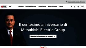 What Mitsubishielectric.it website looked like in 2021 (2 years ago)
