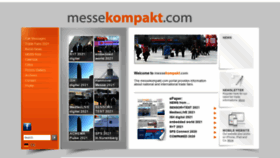 What Messekompakt.com website looked like in 2021 (3 years ago)