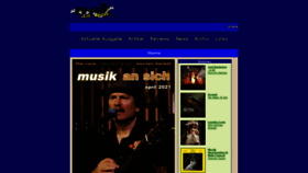 What Musikansich.de website looked like in 2021 (3 years ago)