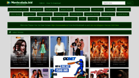 What Moviesdada.me website looked like in 2021 (2 years ago)