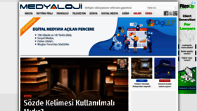What Medyaloji.net website looked like in 2021 (3 years ago)