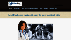 What Medpay1.com website looked like in 2021 (3 years ago)