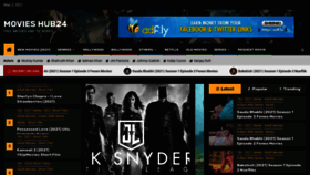 What Movieshub24.com website looked like in 2021 (3 years ago)